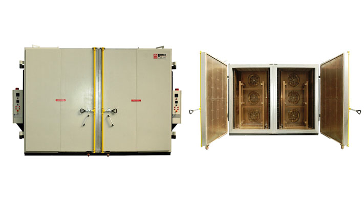 ELECTRODE DRYING AND CURING FURNACE