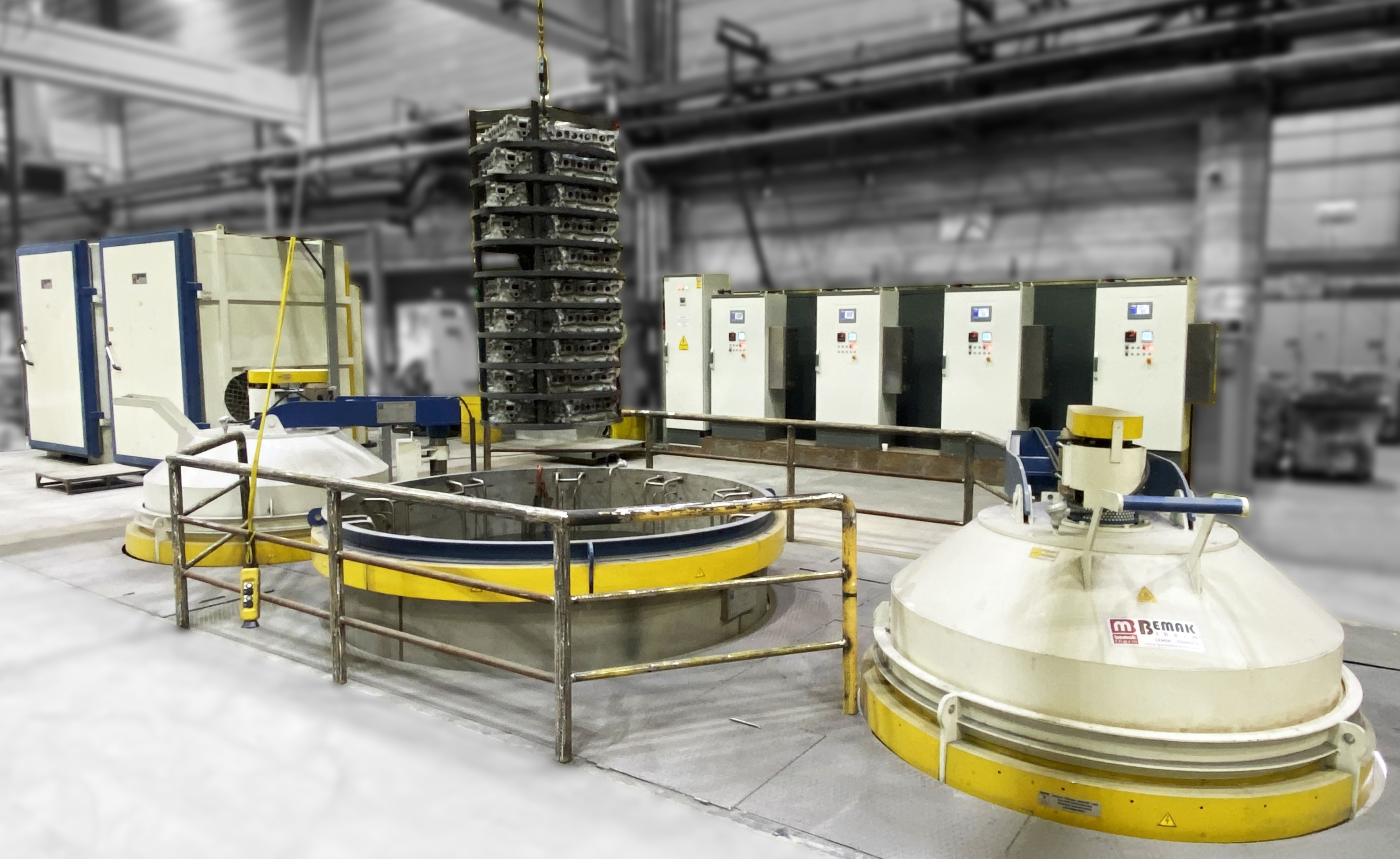 PIT TYPE QUENCH FURNACE - COMPACT AGING FURNACE